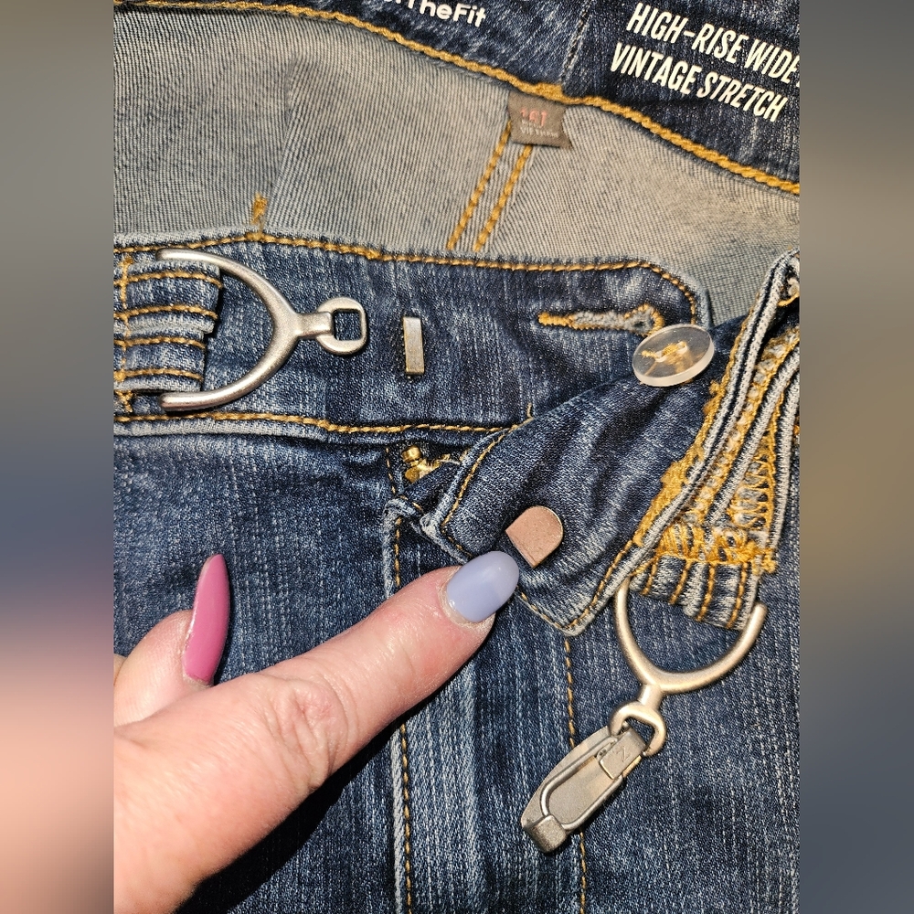 Torrid High-Rise Vintage Stretch Jeans with Metal Buckle